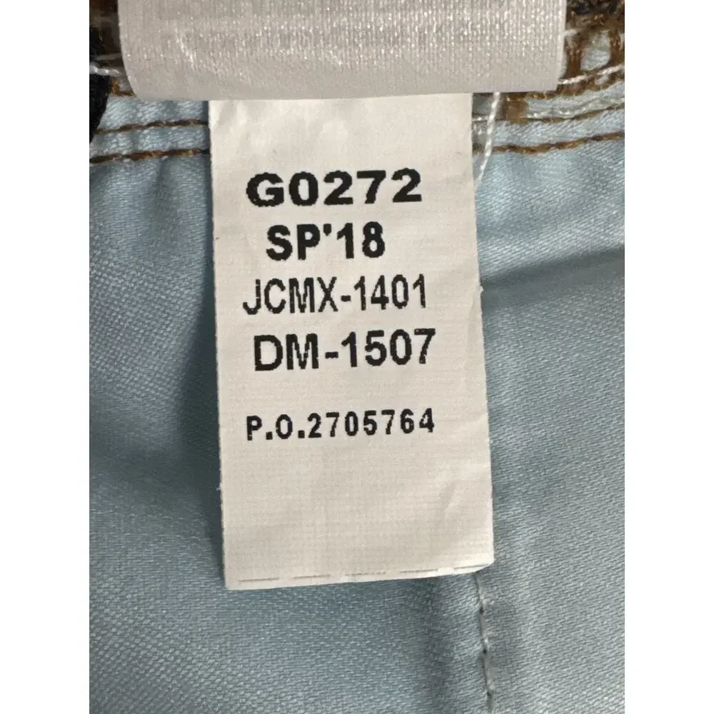 J. Crew Womens‎ High Rise Denim Shorts in Brixton Wash G0272 Size 26